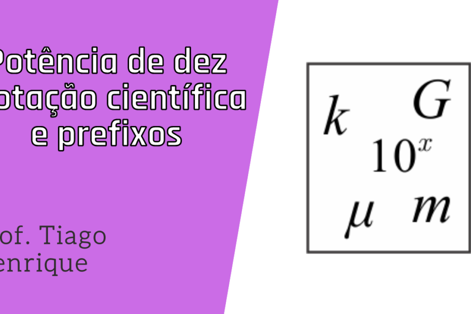 O que é a notação científica?